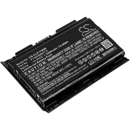 Bsc Preferred Hasee K670E K670E-i7 D1 Laptop and Notebook Replacement Battery CS-CLP170NB.2
